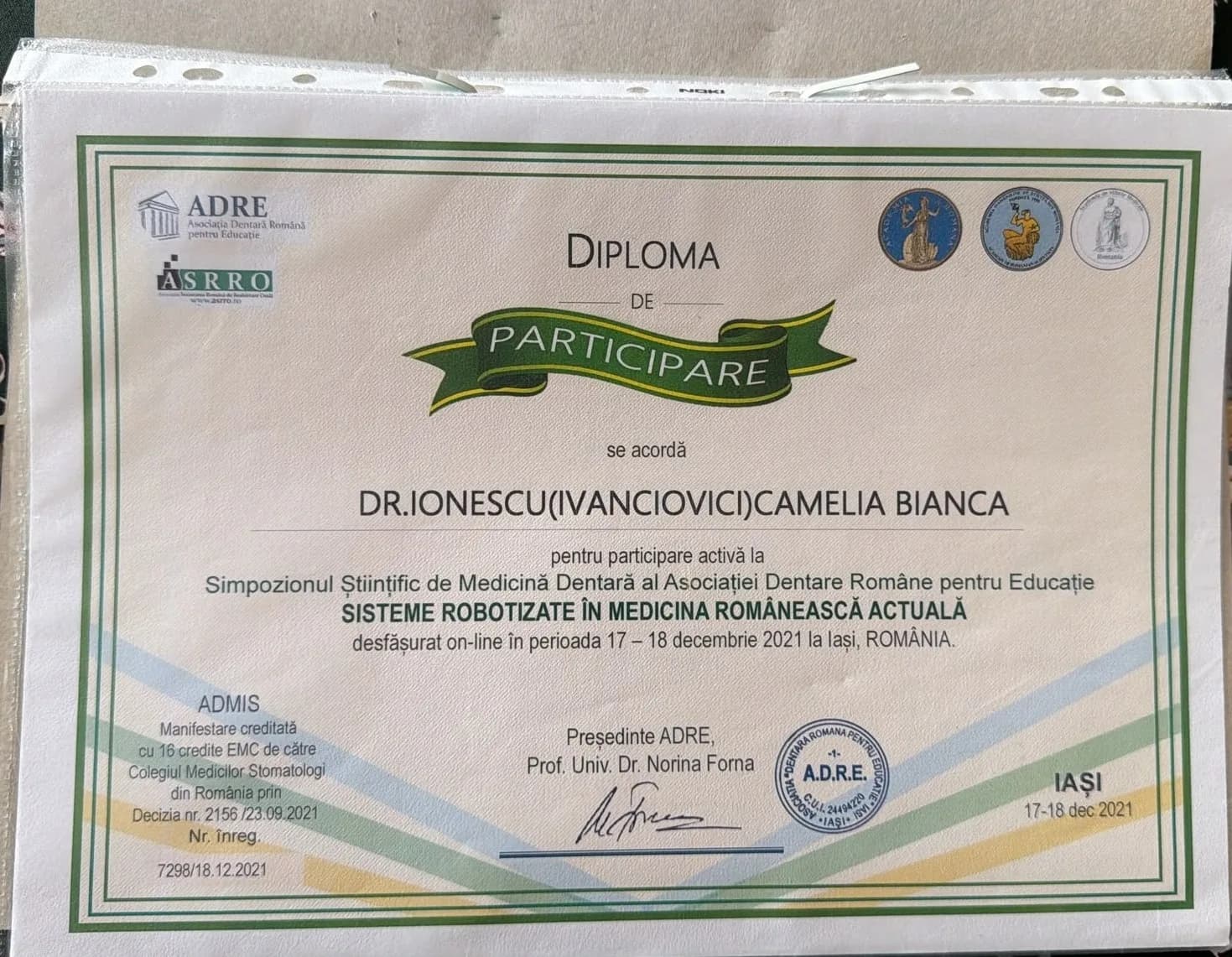 Sisteme Robotizate în Medicina Românească Actuală